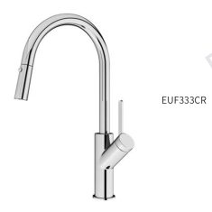 Vòi nước inox 304 dây rút EUF333CR – Eurogold